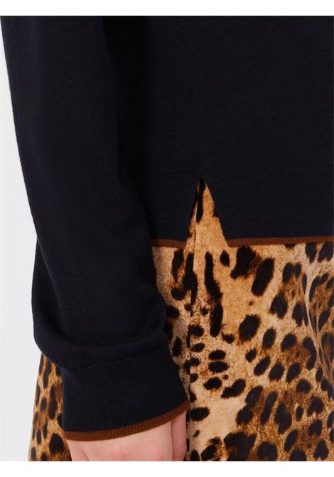 Max Mara Studio Women's MSTTARGA Navy Blue Silk and Wool Knit Cardigan Max Mara Studio |  | 2626346011600014